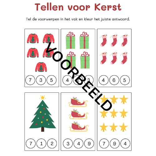 Kerstbundel - 40 pagina's - Afdrukken en klaar!